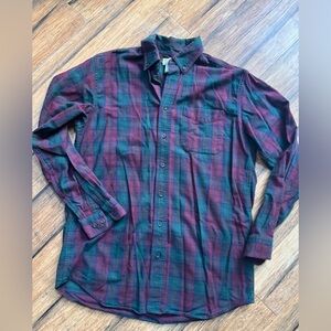 L.L. Bean Multicolor Plaid Shirt